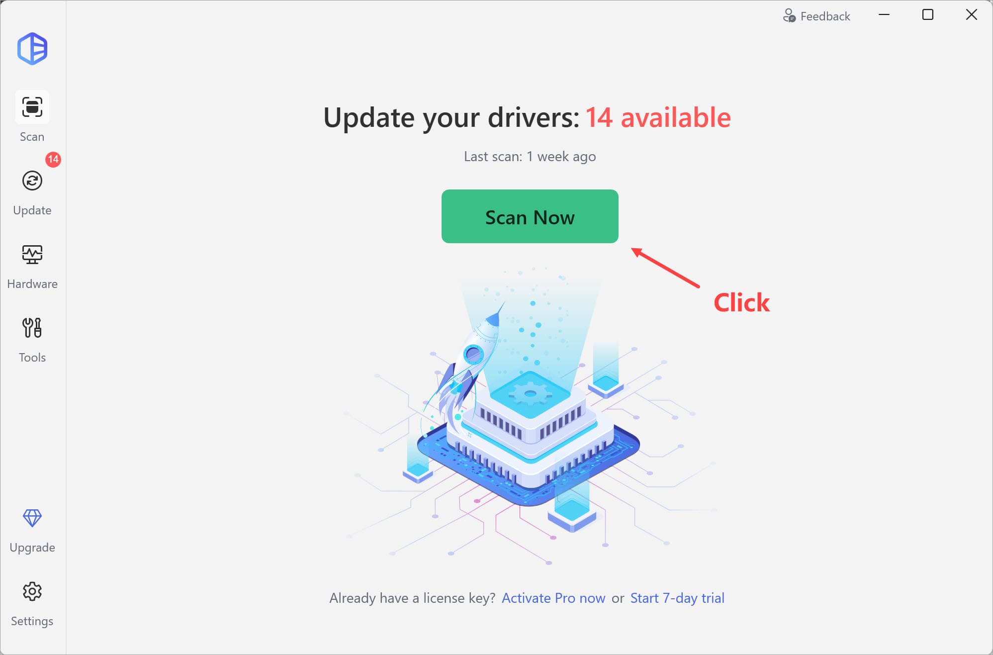 Step 1. Click Scan Now